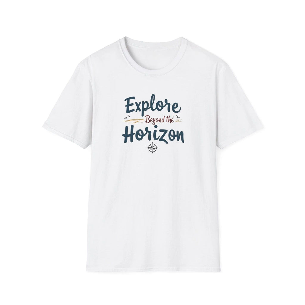 Explore Beyond the Horizon | Typography T-Shirt