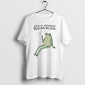 Frog Smoking Life Is Froggin Relentless Tshirts Sweater