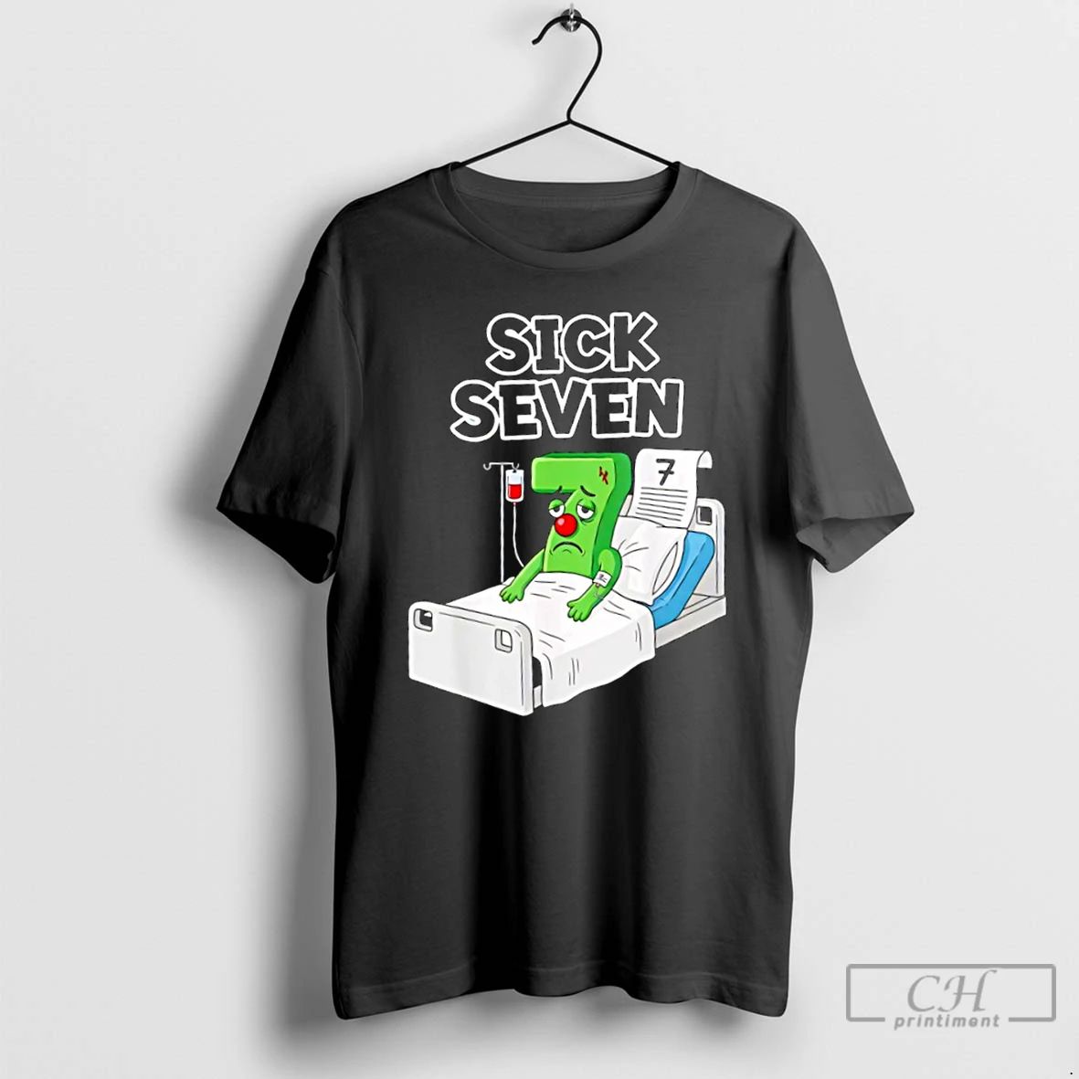 Classic Sick Seven 67 Halloween Costume Wordplay T Shirts