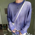 Men Fishnet Tops Shirts Hollow Out T-shirts Thin Net Mesh Blouse Sheer Retro Top