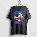 Classic Hitman Hart Caricature Graphic T Shirts