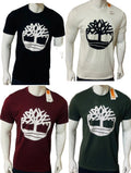 TIMBERLAND BRAND NEW SHORT SLEEVE CREW NECK BIG LOGO T-SHIRT