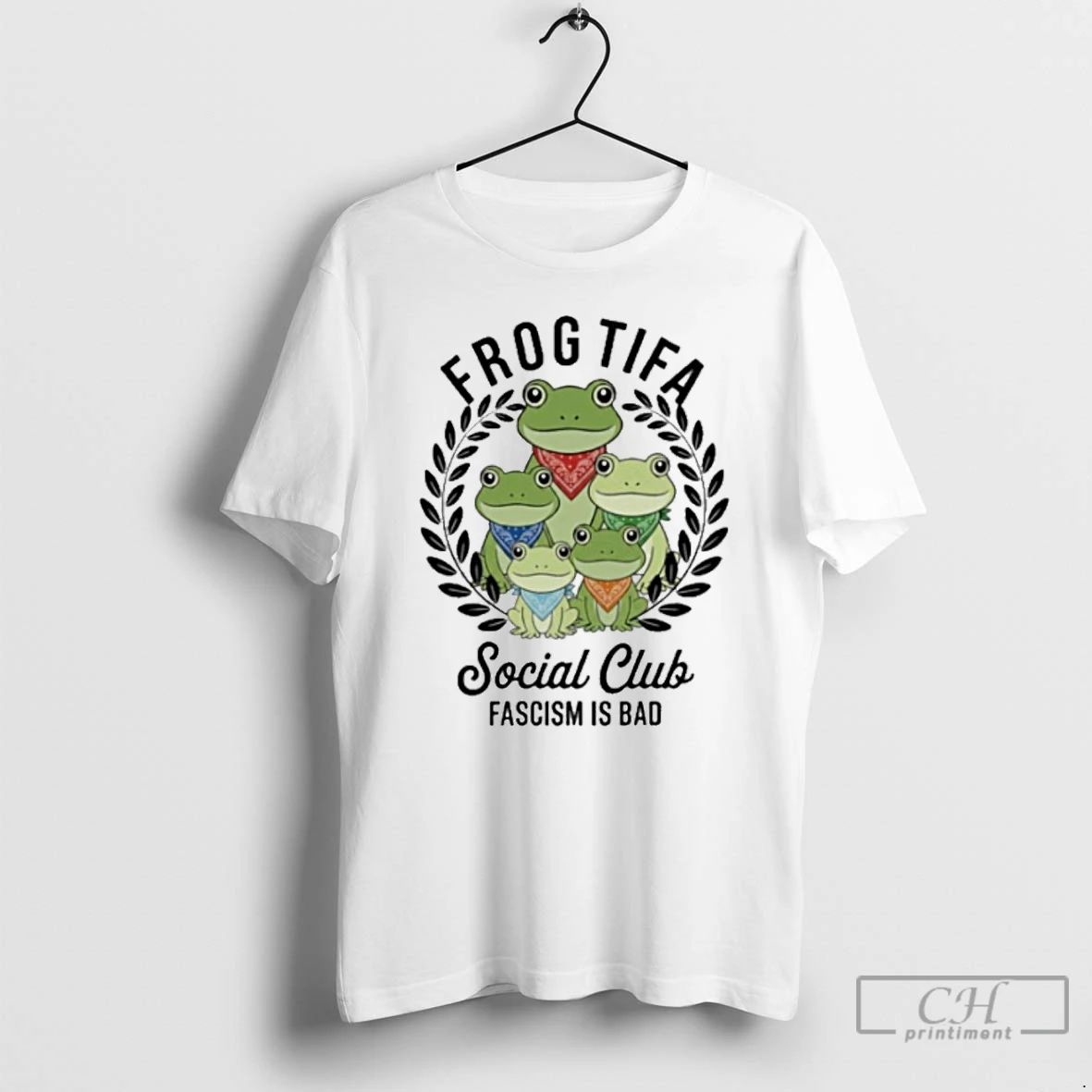 Classic Frog Tifa Social Club Fascism Is Bad Portland Frog T Shirts