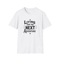 Living for the Next Adventure T-Shirt | Travel Quote Tee