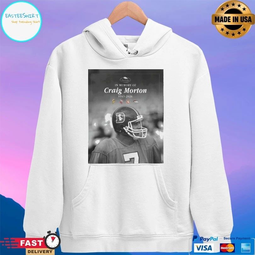 In Memory Of Craig Morton 1943-2026 T-shirt