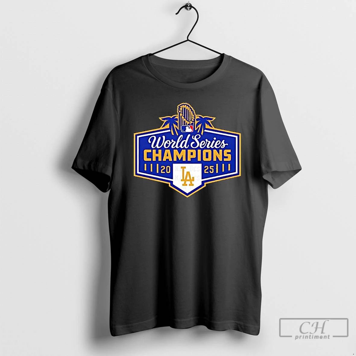 Premium Mlb Los Angeles Dodgers As 2025 World Series Champions T Shirts