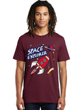 Space-Explorer Mens Graphic Tee,100% Cotton,Casual Summer Wear