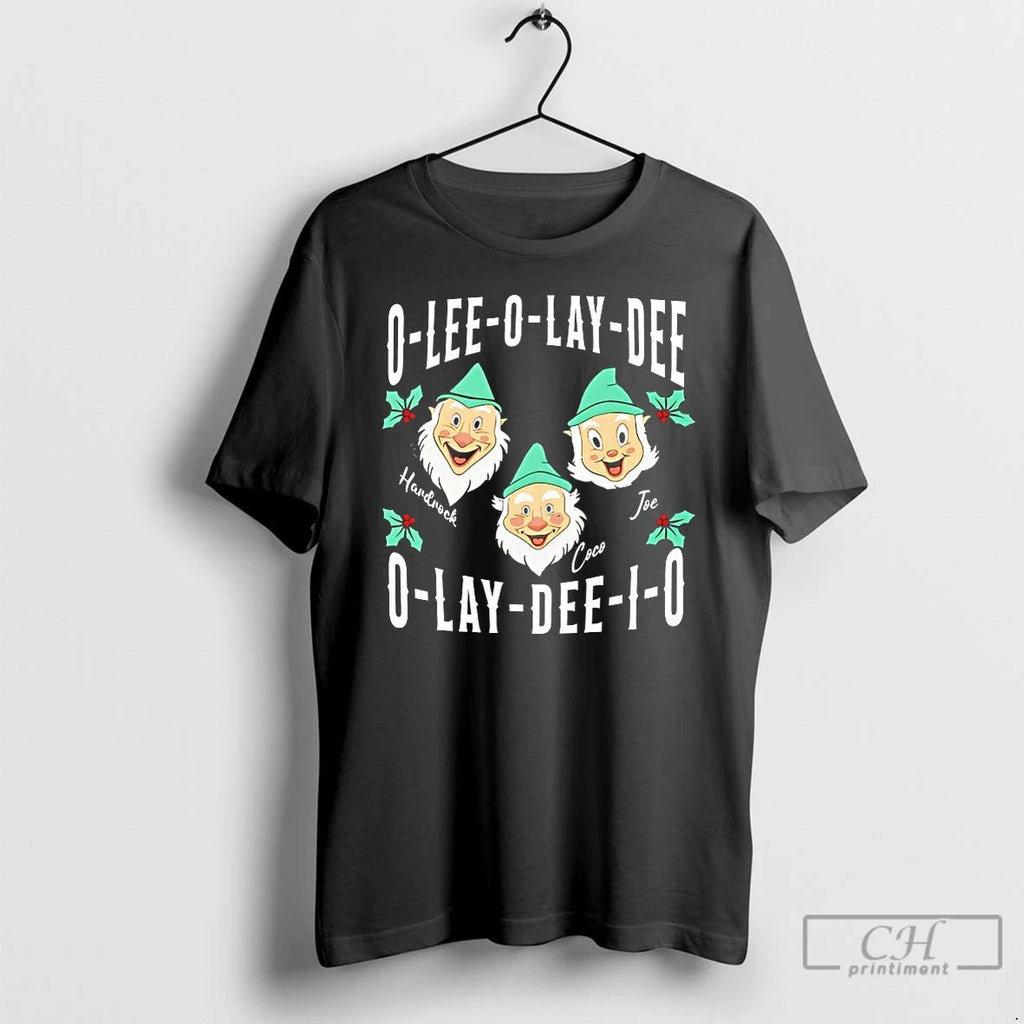 Classic O Lee O Lay Dee O Lay Dee I O Christmas T Shirts