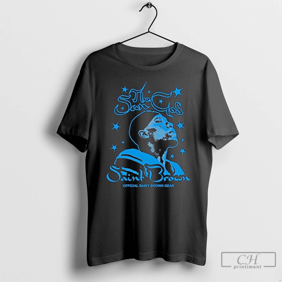 Premium Detroit Lions Amon Ra St Brown The Sun God Saint Brown T Shirts