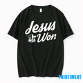 Jordyn Tyson Jesus Won Text Tshirts Sweater