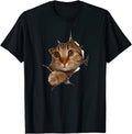 Sweet Kitten Torn Cloth - Funny Cat Lover Cat Owner Unisex T-Shirt