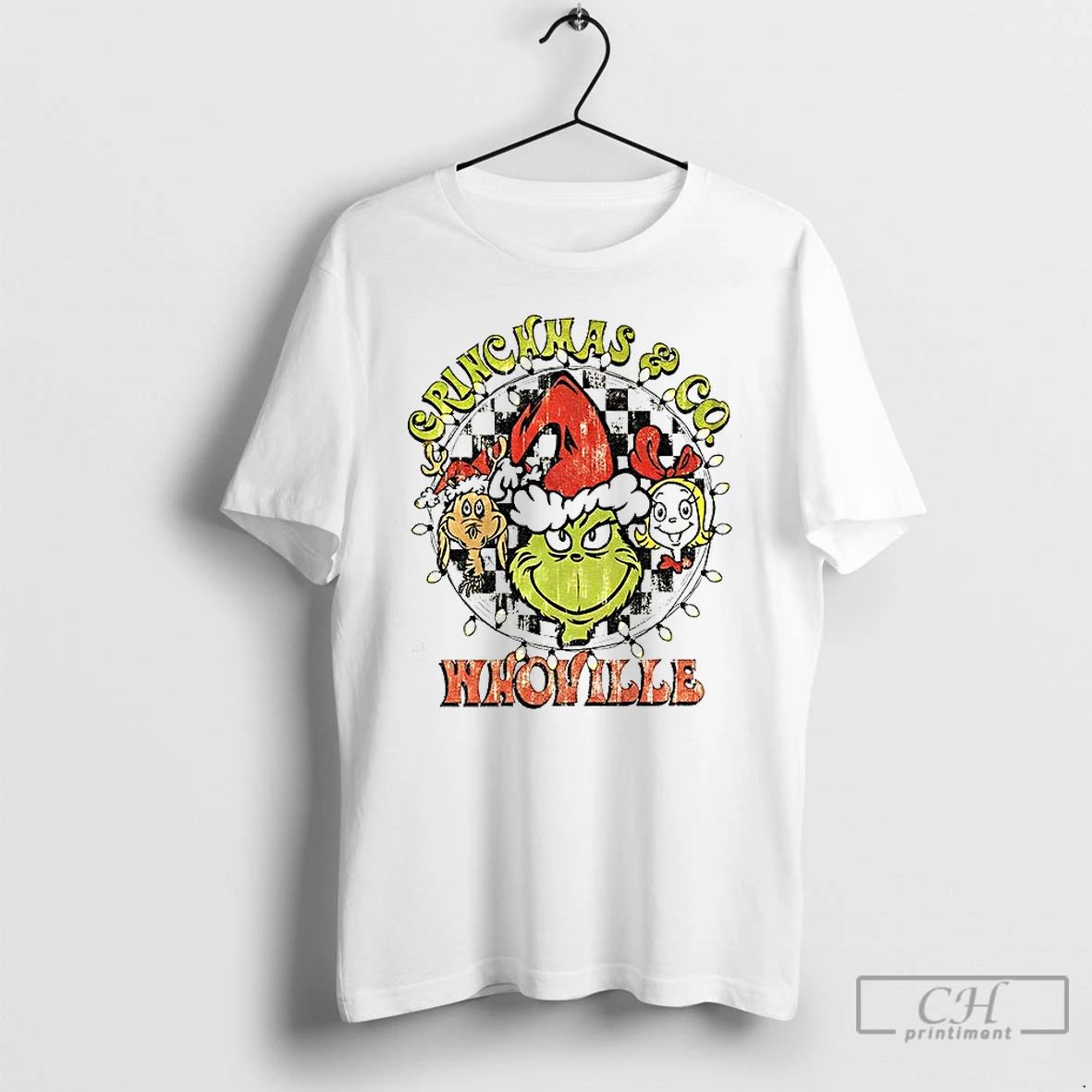 Classic Grinchmas And Co Whoville Merry Christmas 2025 Vintage T Shirts
