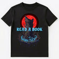 Gothic Bookworm Spooky Reading Reminder Fantasy Unisex T-Shirt