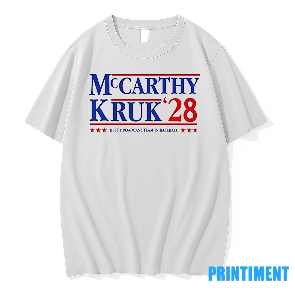 Mccarthy And Kruk 2028 Best Broadcast Team In Baseball Tshirts Sweater