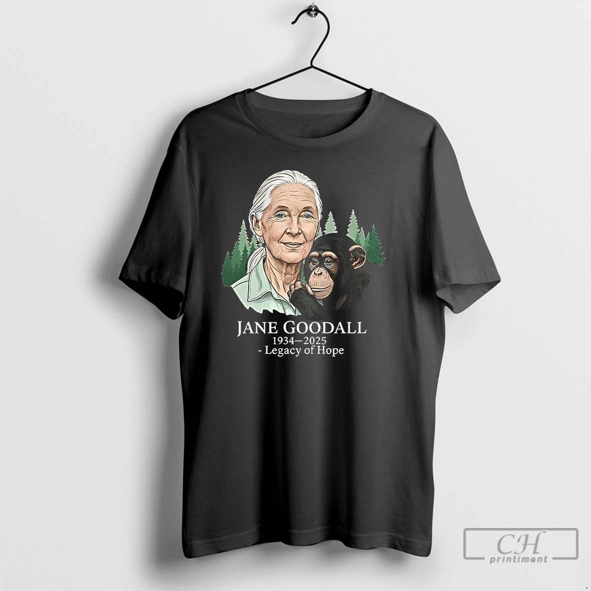 Premium Jane Goddall 1034 2025 Legagy Of Hope Remember T Shirts