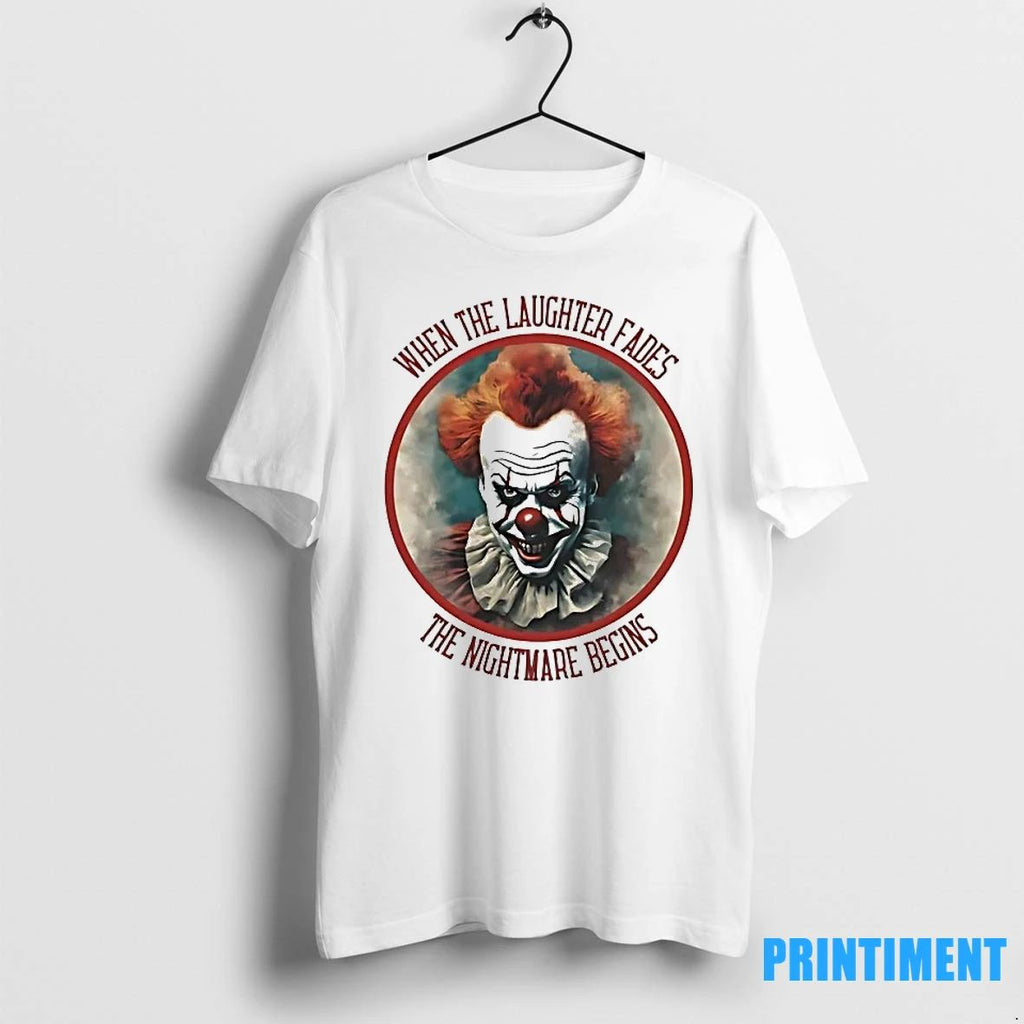 Crackles The Clown When The Laughter Fades The Nightmare Begins Tshirts Sweater