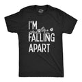 Mens I'm Falling Apart T Shirt Funny Halloween Skeleton Sarcastic Tee