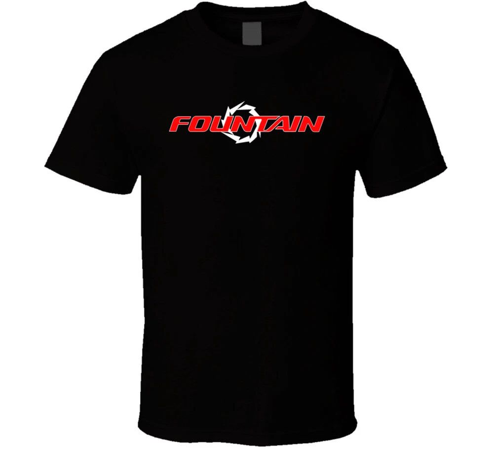 Fountain Power Boats Speed Performance Logo T Shirt