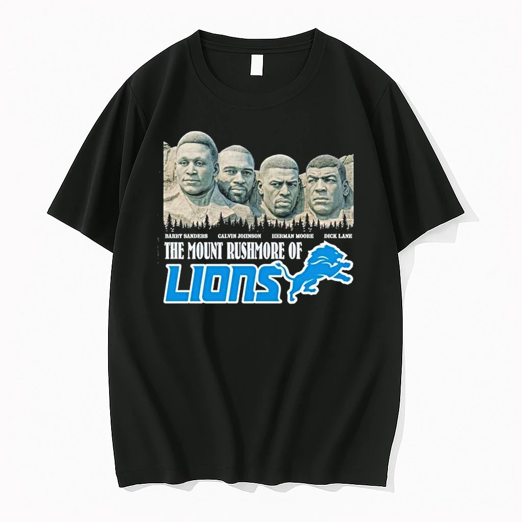 The Mount Rushmore Of Detroit Lions Legends Tshirts Sweater