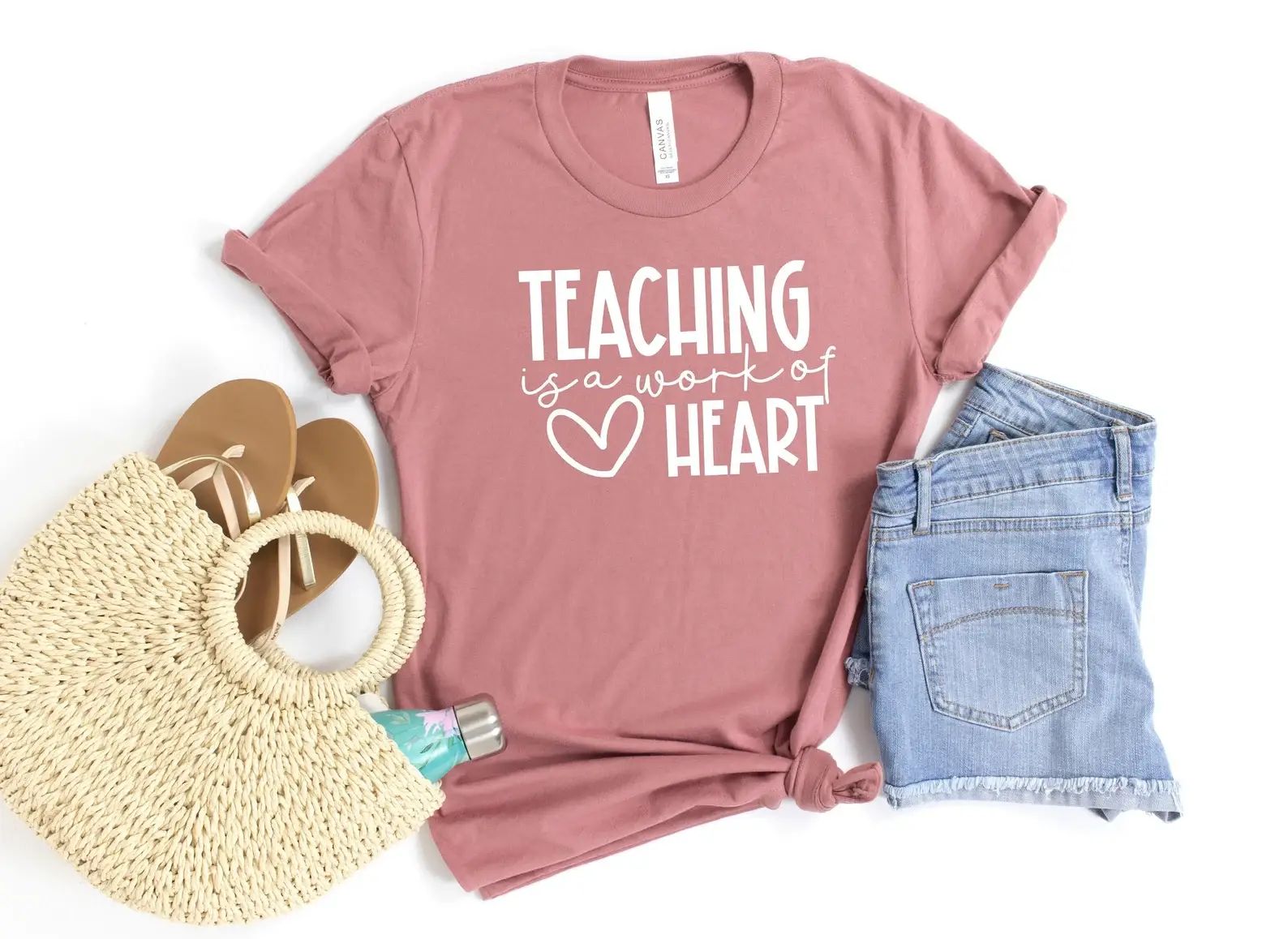 Teaching Is A Work of Heart T-Shirt