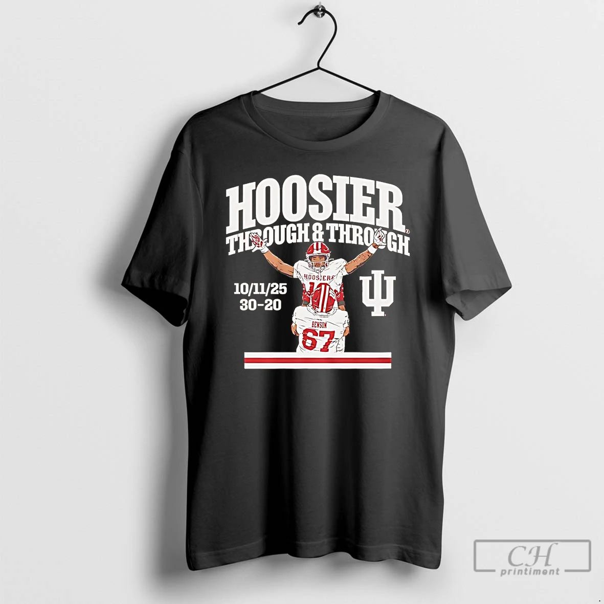 Classic Elijah Sarratt Hoosier Through And Through T Shirts