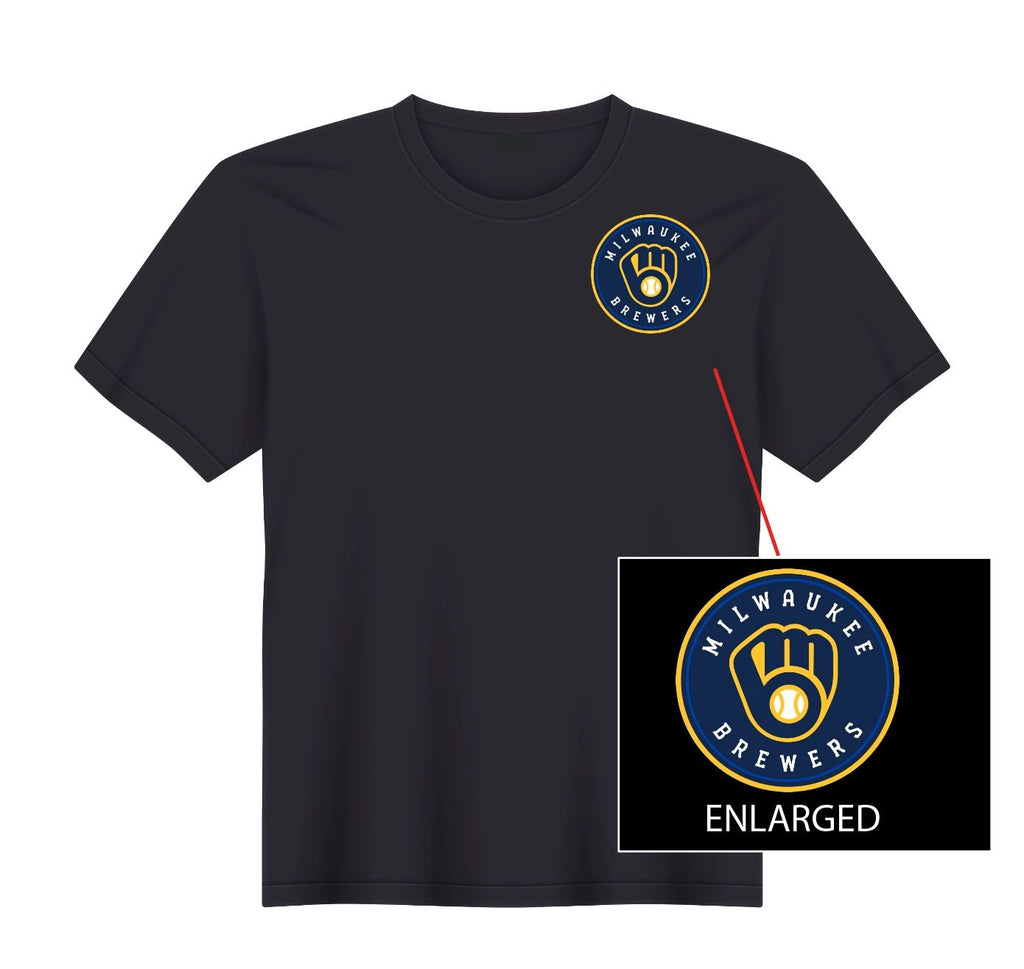 Milwaukee Brewers Baseball T-Shirt NEW S, M, L, XL