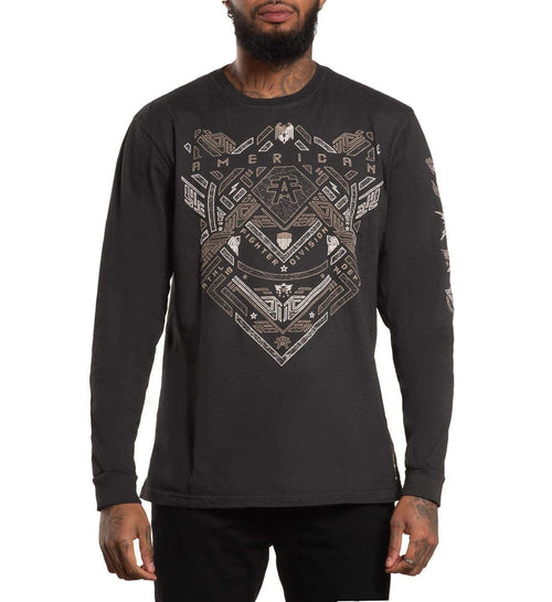 American Fighter Men's L/S T-shirt Hitchcock