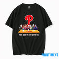 Horror Movie Characters You Cant Sit With Us Philadelphia Phillies Halloween Tshirts Sweater