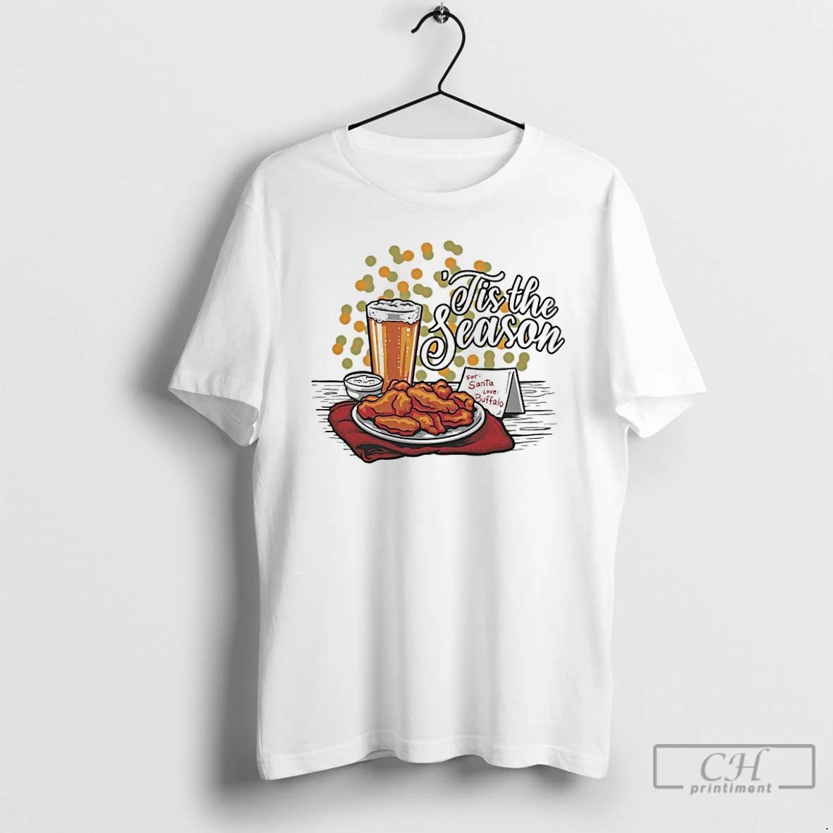 Premium Tis The Season For Santa Love Buffalo T Shirts