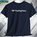 Trading View Simple T-Shirt Black Navy White Grey Red Orange Choco Size S to 5XL