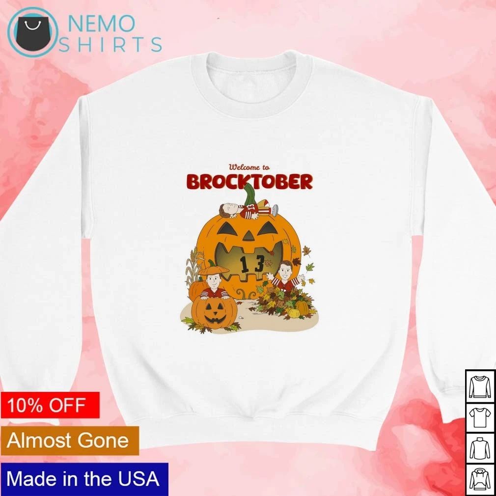 Brock Purdy Welcome to Brocktober Halloween shirt