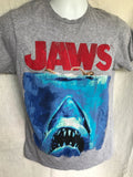 Jaws Movie Promo Shirt Size Small Distressed Style Modern Reproduction
