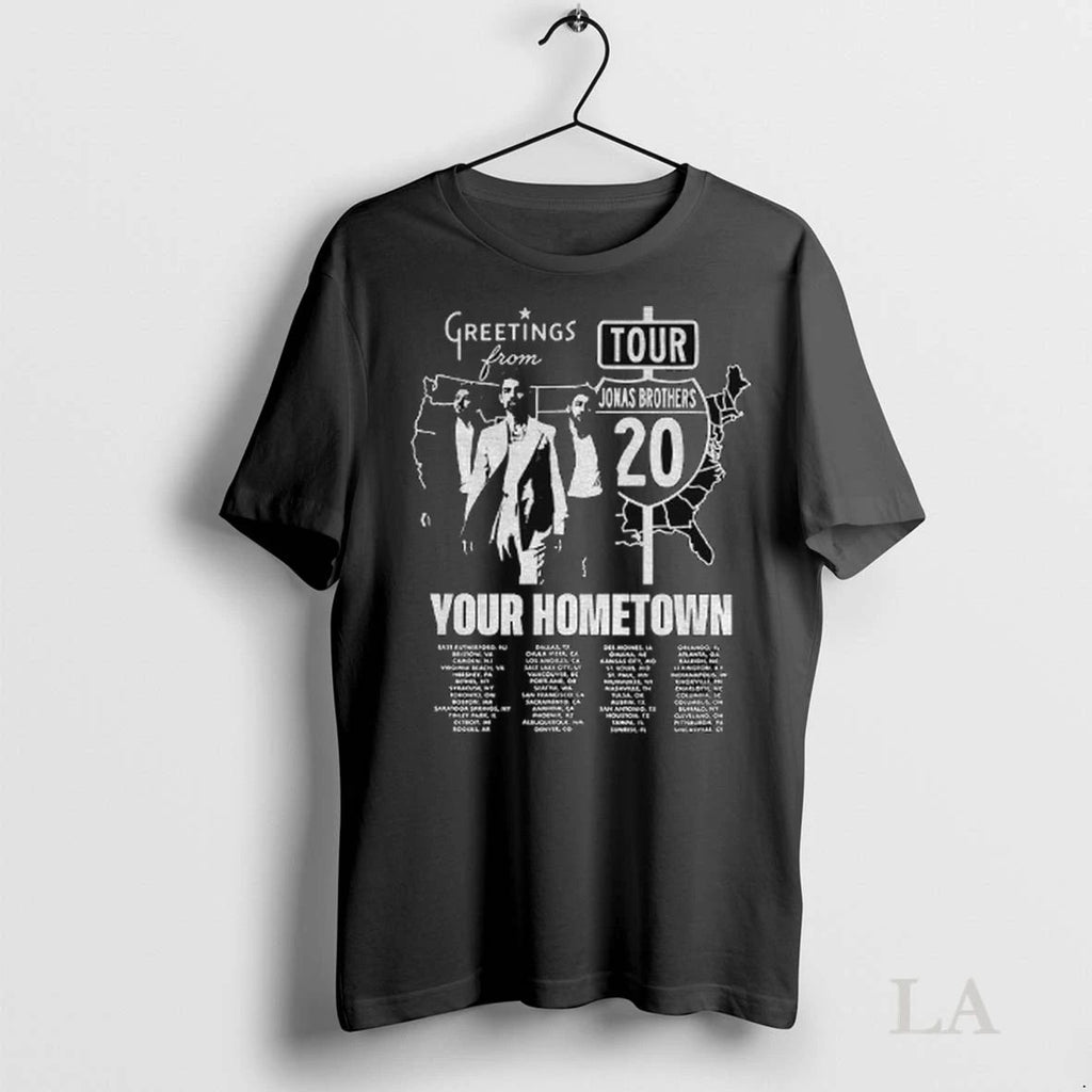 Original Jonas Brothers Band Greetings From Your Hometown 20 Tour Vintage