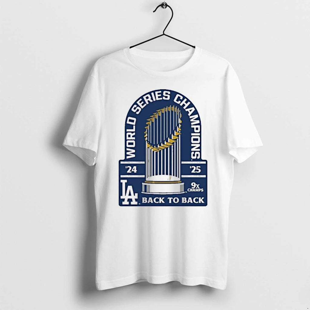 Los Angeles Dodgers Back To Back World Series Champions 9x Champs Tshirts Sweater