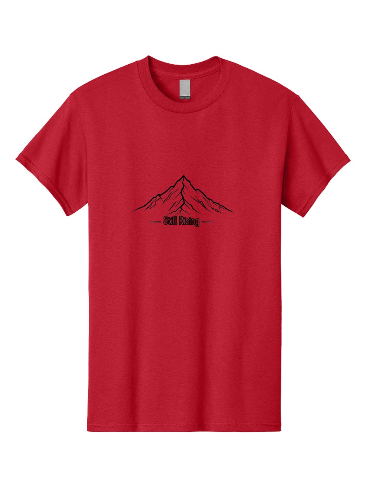 Still-Rising-10 Mens Graphic Tee, 100% Cotton, Casual Summer Wear