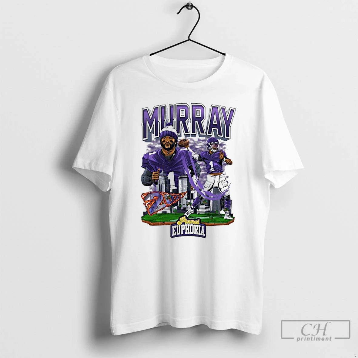 Classic Kyler Murray Baltimore Ravens 2026 Collage City Skyline Comic