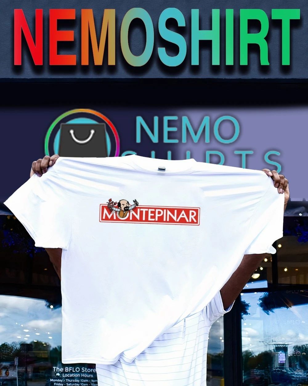 Montepinar Monopoly Logo La que se avecina shirt