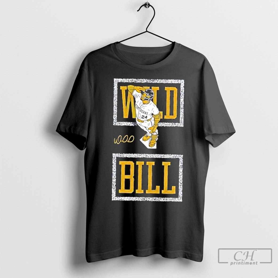 Classic Milwaukee Brewers William Contreras Wild Bill Salute