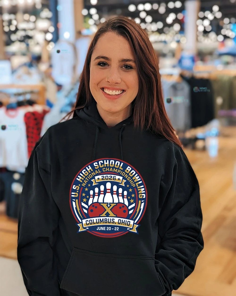U.S. High School Bowling National Championship 2026 shirt