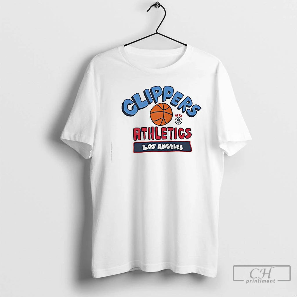 Premium Clippers Athletics Los Angeles Logo T Shirts