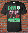 Public Enemy Apocalypse 91 Graphic Rap Tee