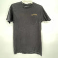 Rip Curl Mens T Shirt Black Pocket Tee Surfing Graphic Print Size S