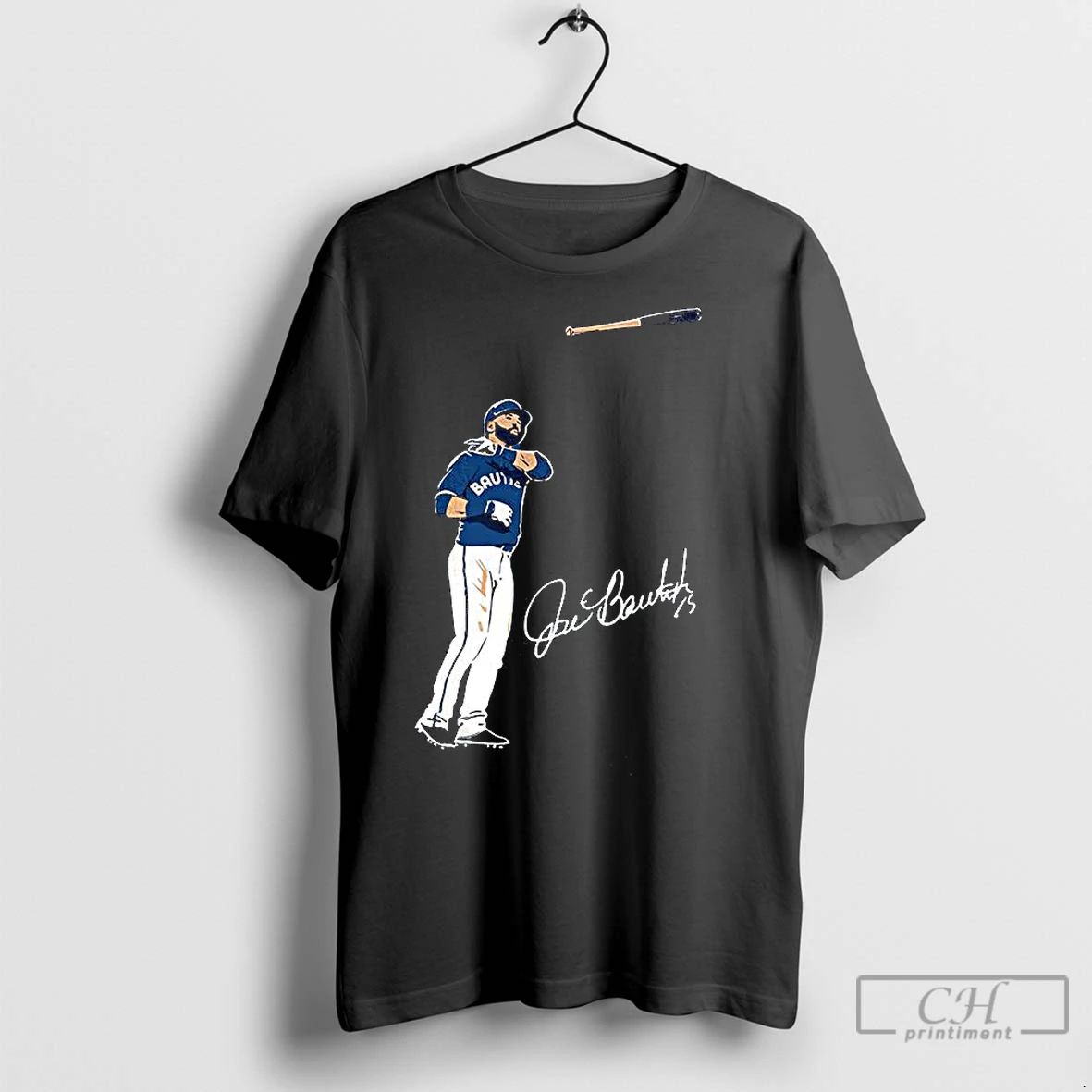 Premium Jose Bautista Baseball Player The Bat Flip Signature