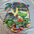 Lower Latitudes Shirt Go Green Lizard Beach Graphic Tee t shirt sz XL SURF