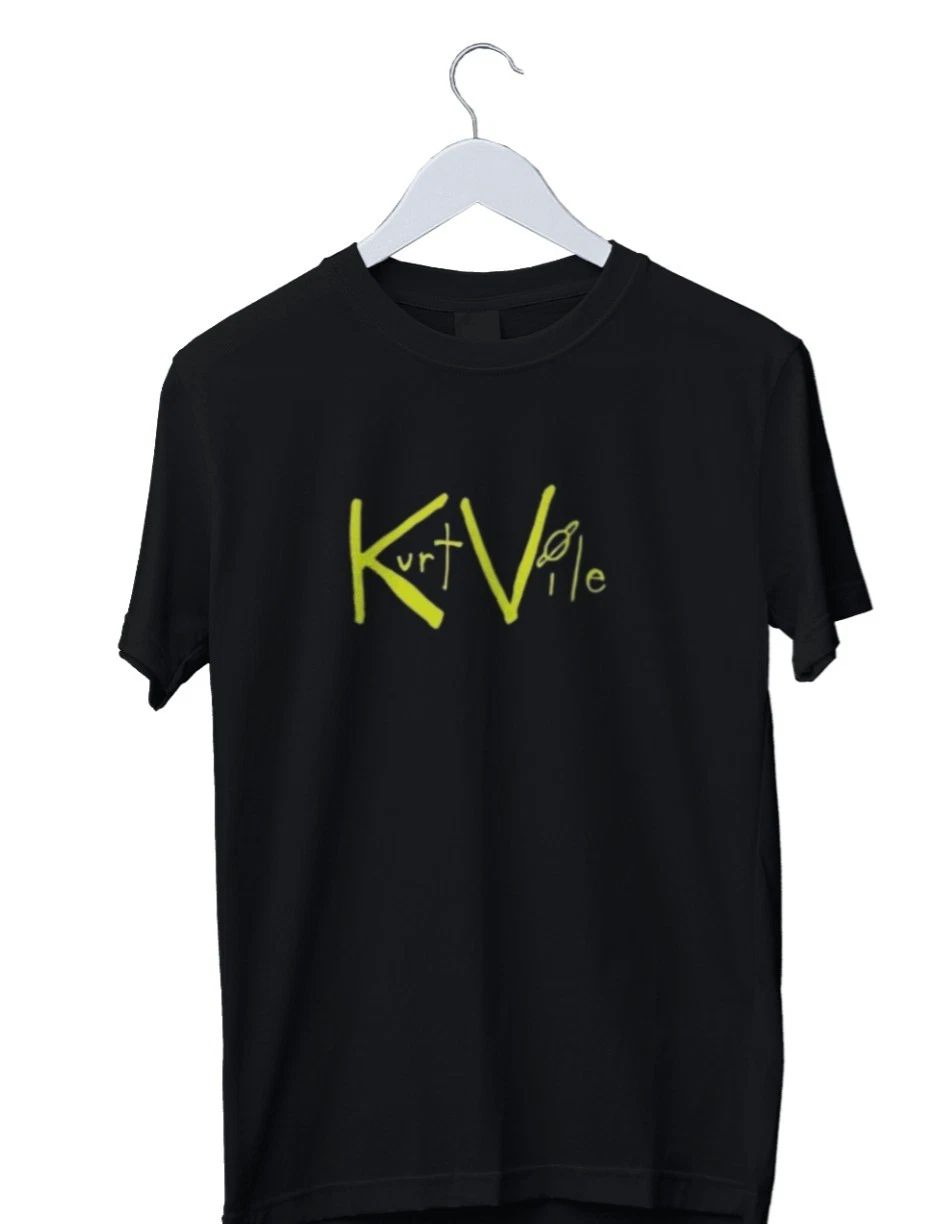 Kurt Vile Rock Alternative Indie Guitar Graphic T-Shirt Mens S M L XL 2 3 4 XL