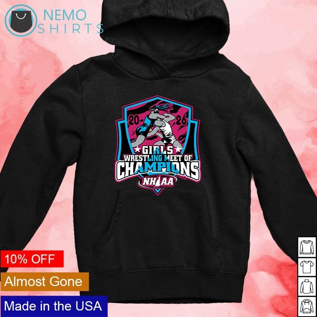 NHIAA Girls Wrestling Meet of Champions 2026 shirt