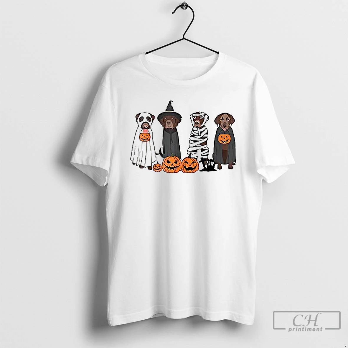 Premium Brown Labrador Halloween Ceramic Ceramic And Classic Dad Cap T Shirts