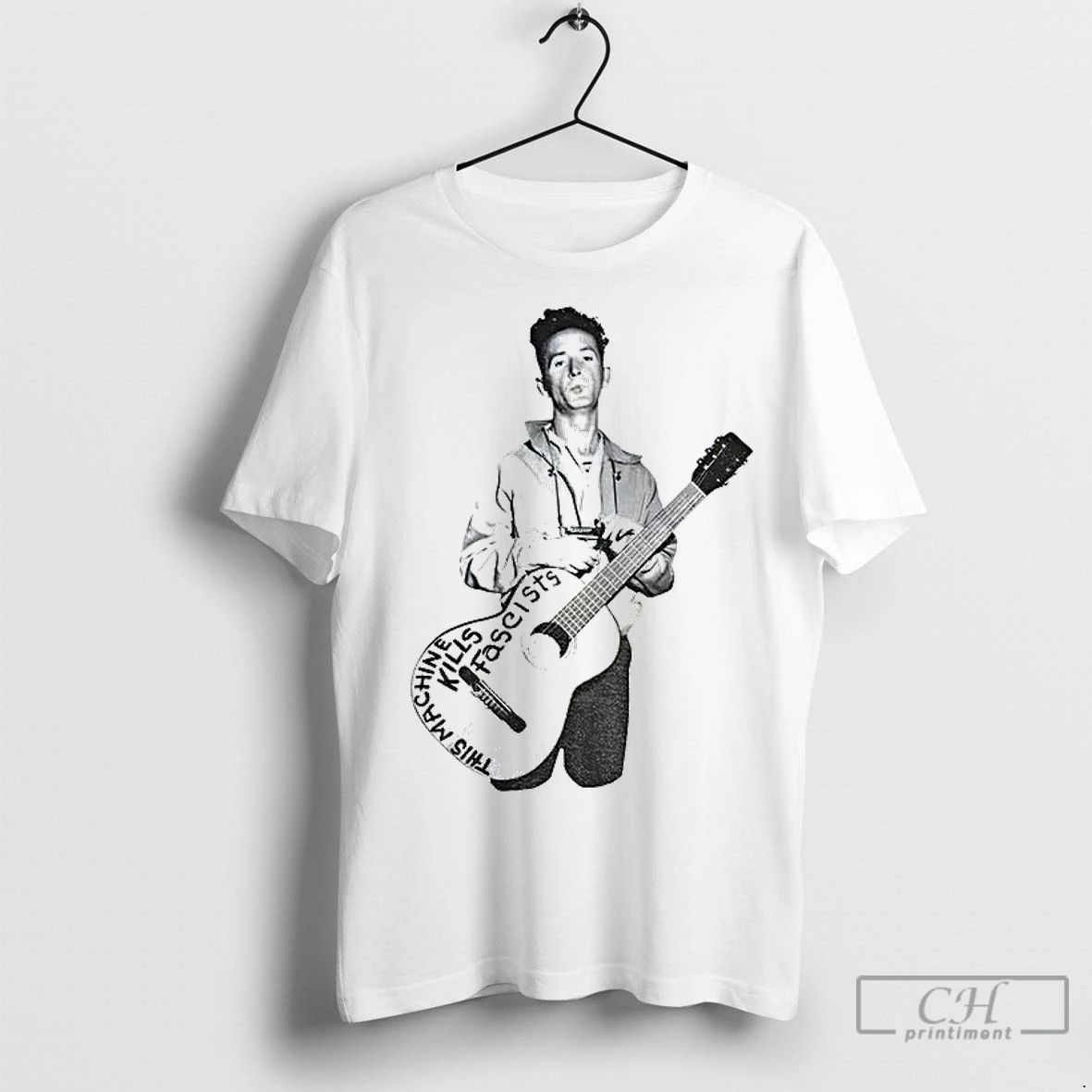 Classic Woody Guthrie This Machine Kills Fascists Anti Fascist Vintage