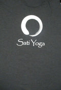 XL charcoal gray black SATI YOGA t-shirt by DISTRICT MADE