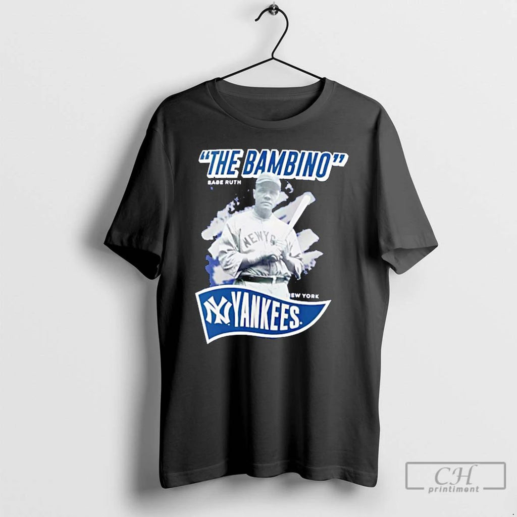 Premium New York Yankees Babe Ruth The Bambino T Shirts